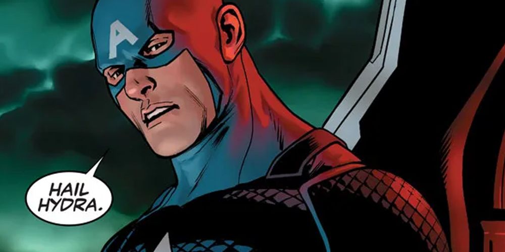Captain America reveals that he's a HYDRA agent in Captain America: Steve Rogers