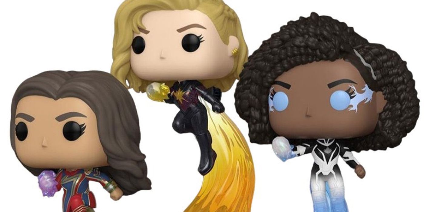 The Marvels Funko Pop Set Showcases the MCU Sequel's Main Heroes