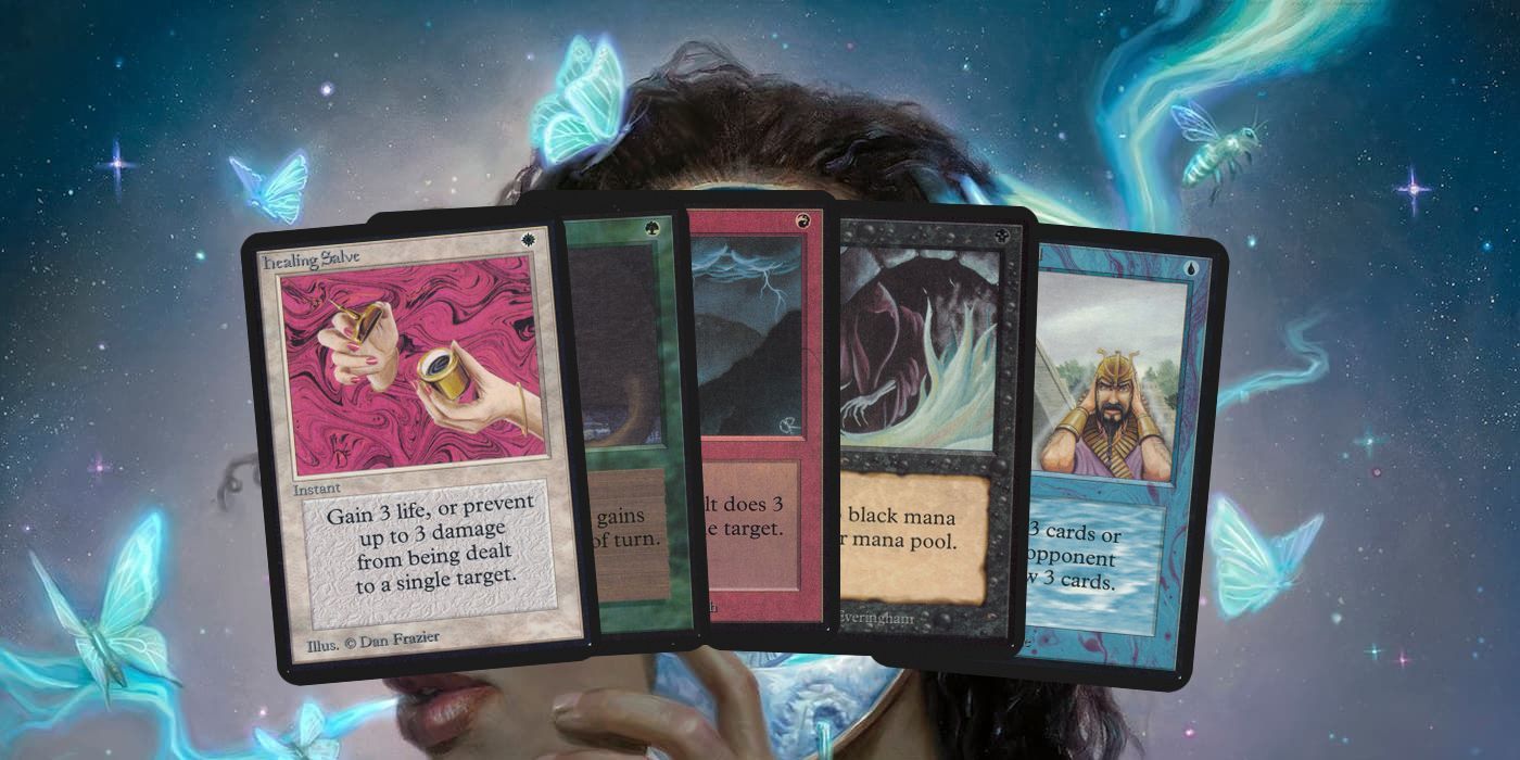 マジックザギャザリング lightning Bolt healing Salve Why Magic the Gathering Cycles Get Unbalanced, And Why Some Work