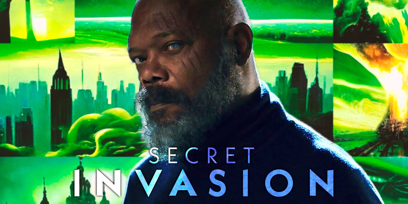 Nick Fury & Phil Coulson Become Skrulls In Ominous Secret Invasion Fan  Poster