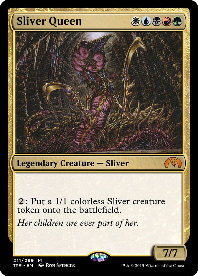 Upgrade Guide for Commander Masters' Sliver Swarm Deck