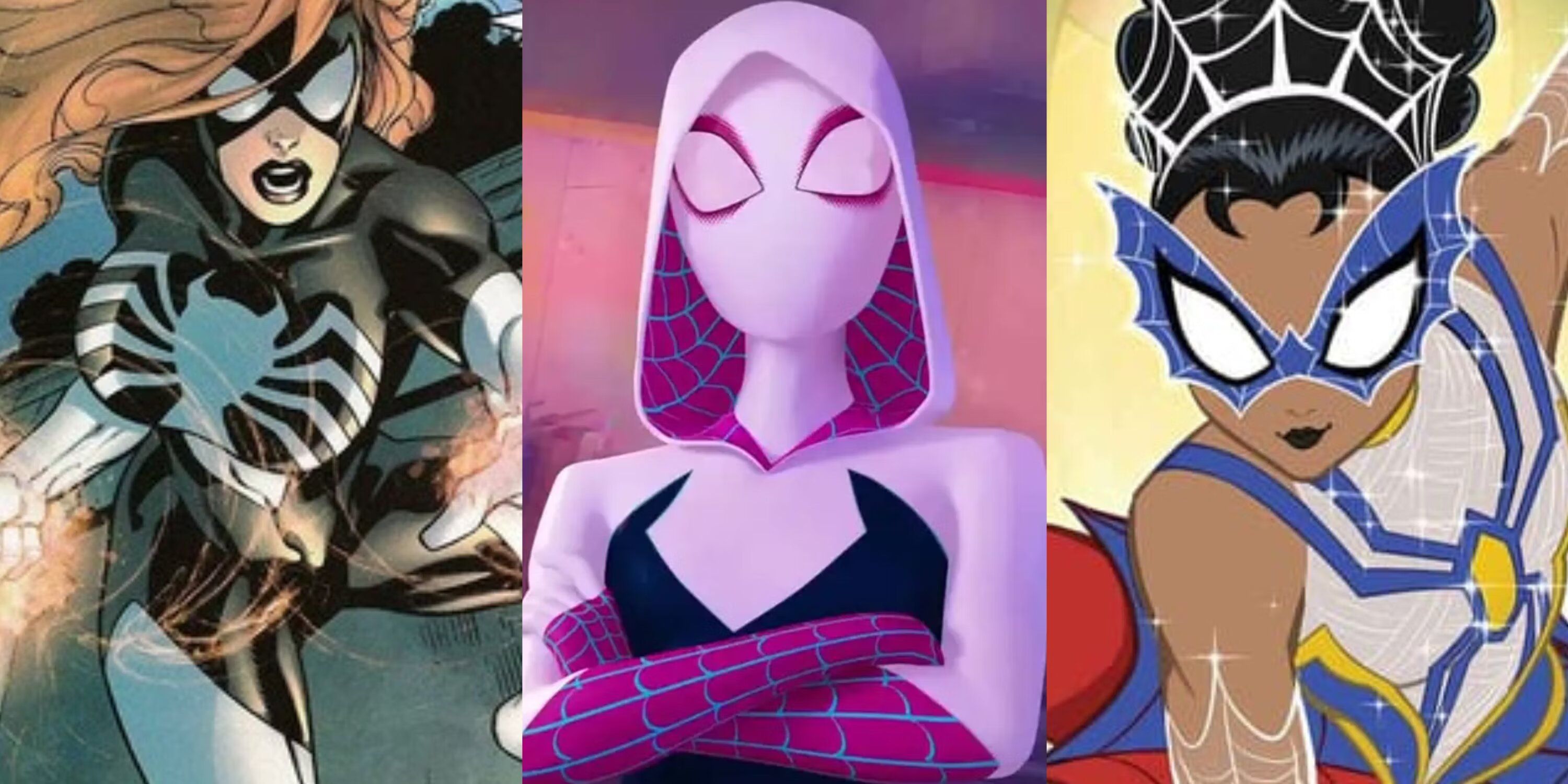 Greatest Spider-Girl & Spider-Woman Costumes In The Spider-Verse