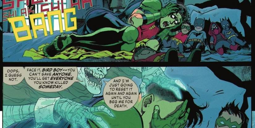 Tim Drake Over Time DC Comics Knight Terrors Is Forcing Tim Drake To Relive His Father's ...