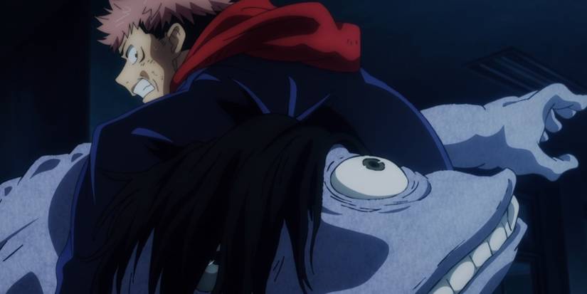Yuji combat la forme maudite de Junpei
