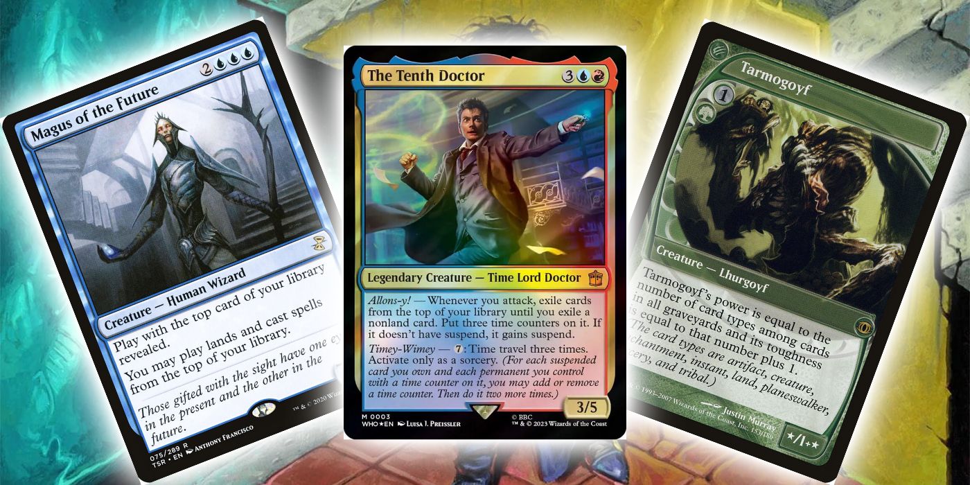 time travel cards mtg Aetherdrift Commander Deck main image 1