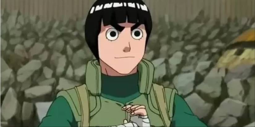 An older Rock Lee returns to Leaf Village in Naruto: Shippuden
