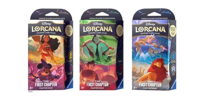 lorcana starter deck ranking Every Disney Lorcana Starter Deck, Ranked  Joseph Writer Anderson