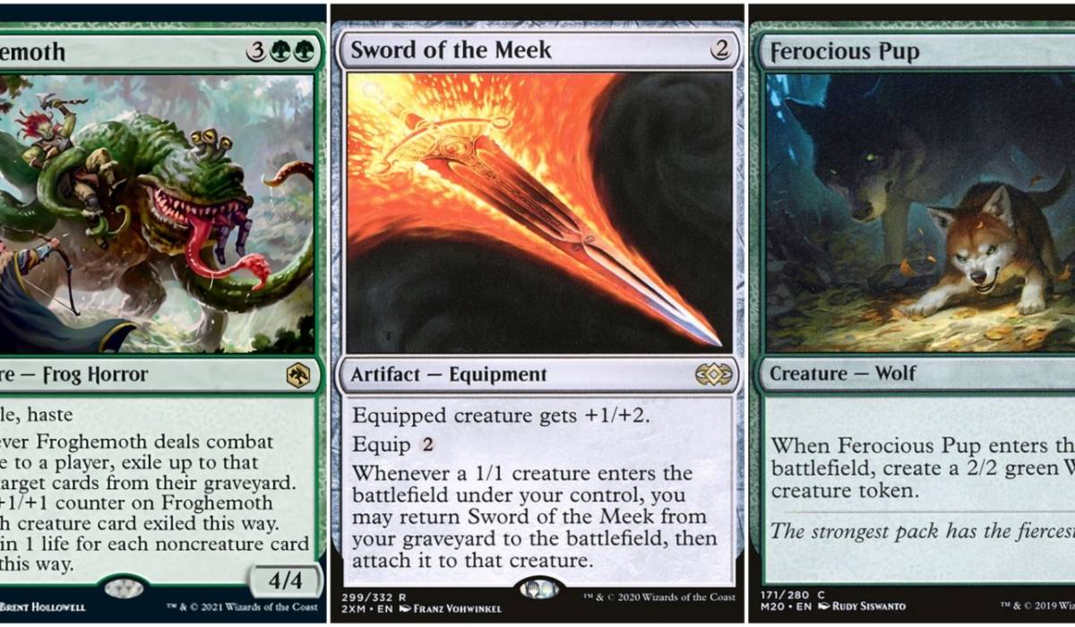 mtg bloomburrow anime cards Cat // Plant Double-Sided Token [Zendikar Rising Tokens] main image 0