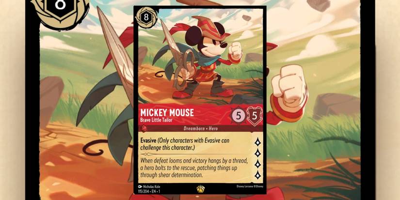 Every Mickey Mouse Card in Disney Lorcana's First Chapter, Ranked Every Mickey Mouse Card in Disney Lorcana's First Chapter, Ranked