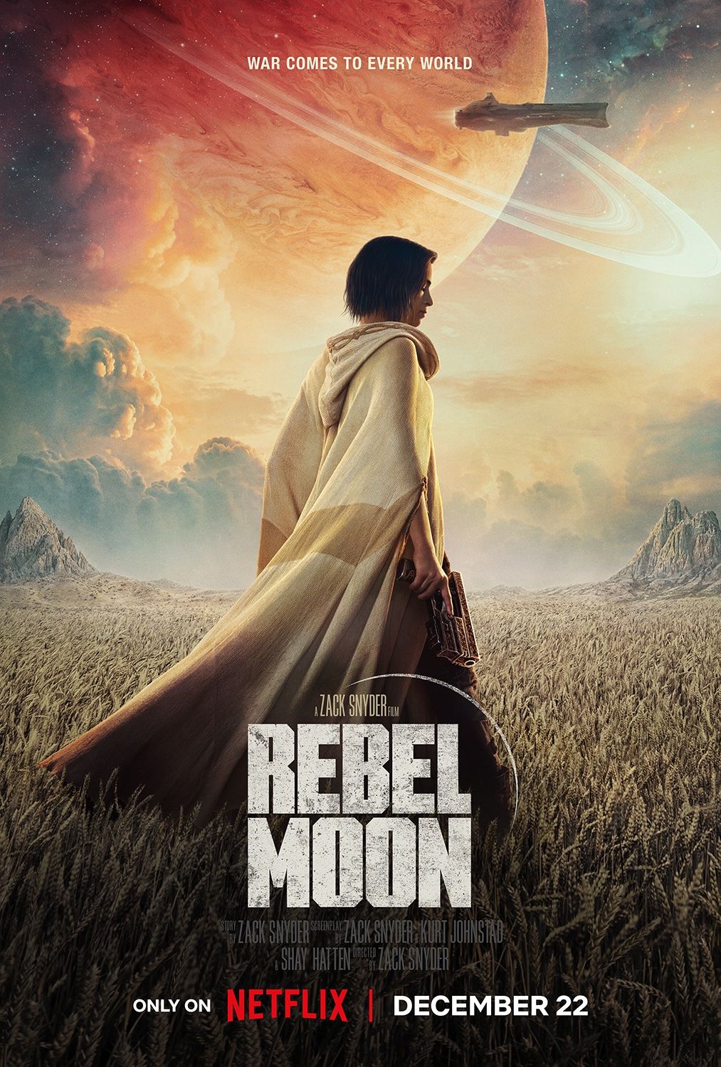 Rebel Moon: Netflix libera novo teaser de filme de Zack Snyder