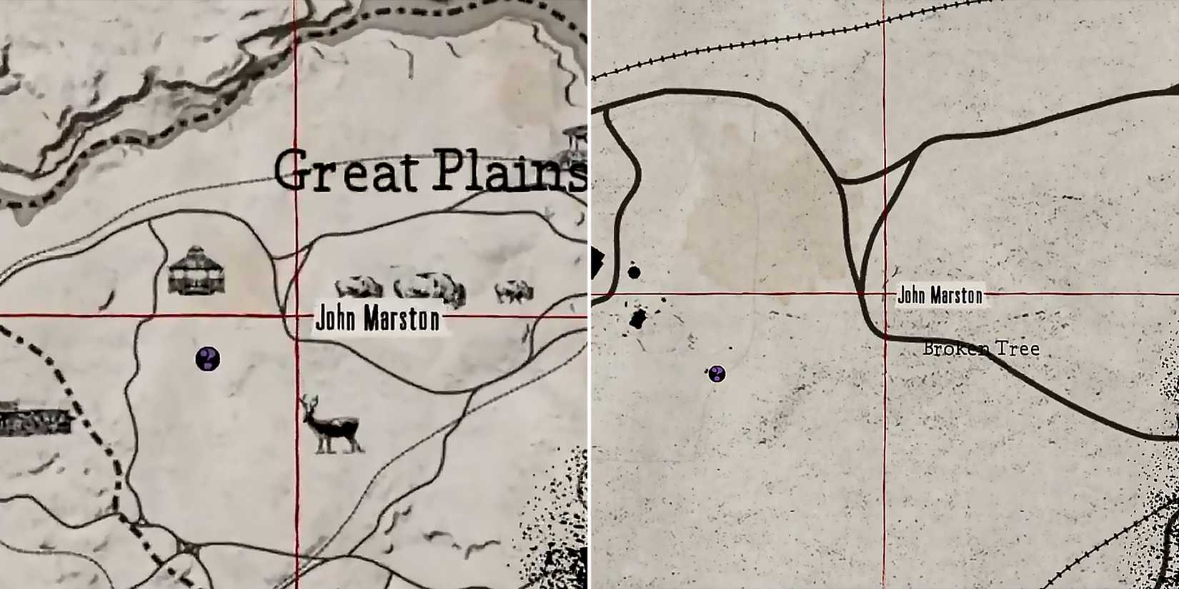 Guide And Maps For RDR1 Treasure Hunter Challenge
