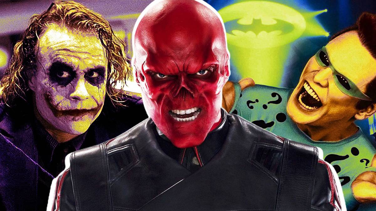 Skull Riddler The Best Superhero Movie Villains With No Superpowers