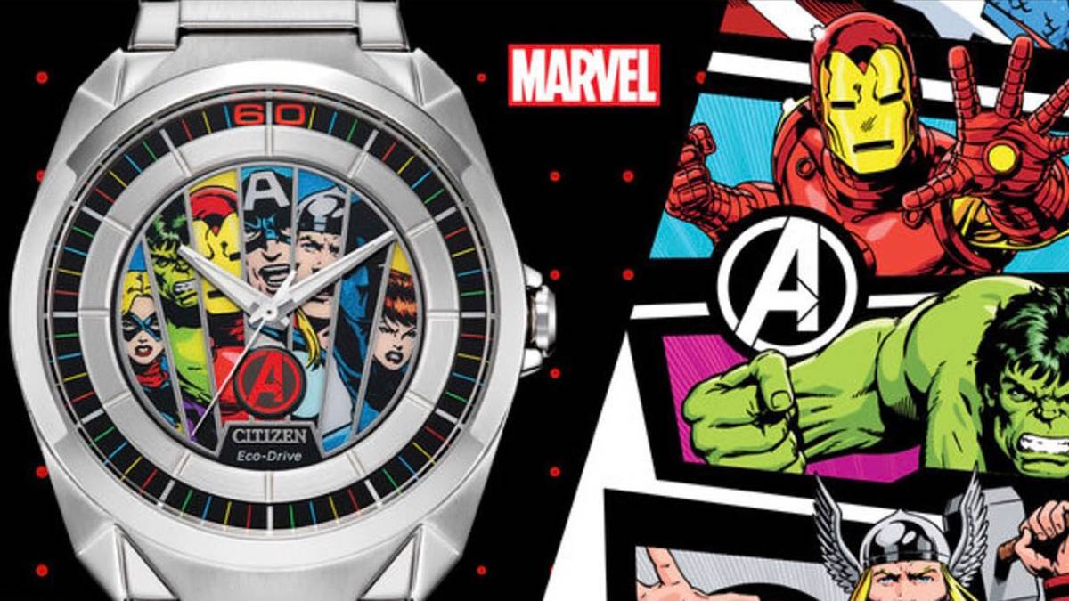 マーベル セット 計23作品 アベンジャーズ Citizen and Marvel Release a Limited Avengers 60th Anniversary Watch