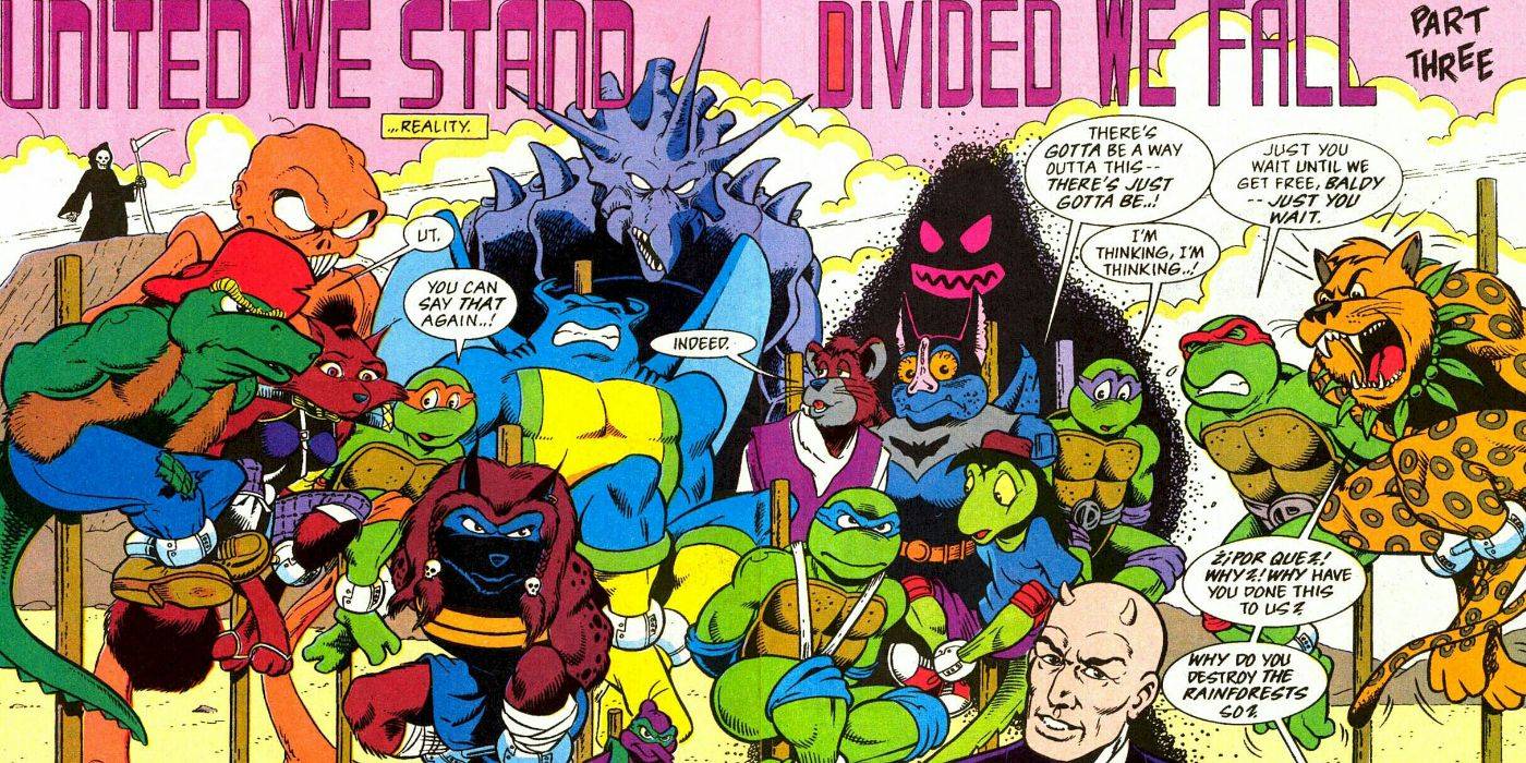 TMNT Archie Comics クランゲ シュレッダー タートルズ
