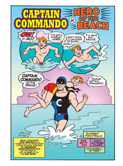 Archie Mondays: Two Golden Age Marines Teach Archie & Little Archie Lessons