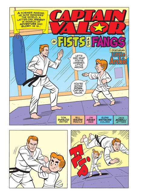 Archie Mondays: Two Golden Age Marines Teach Archie & Little Archie Lessons