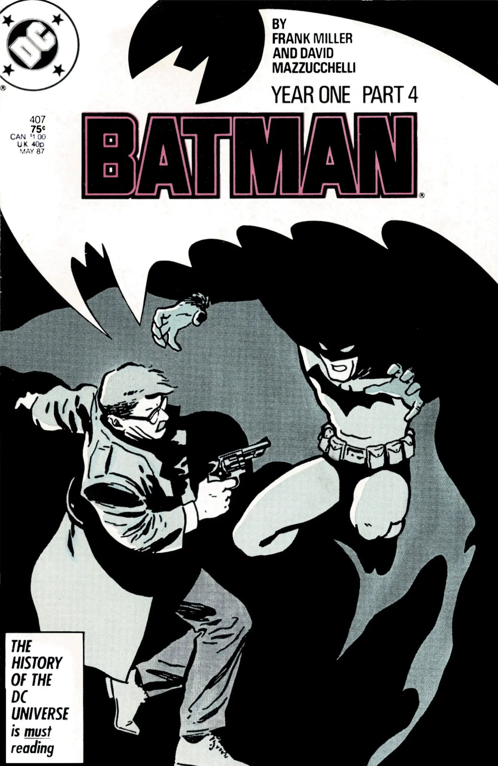 DC Reprints Batman: Year One Comics
