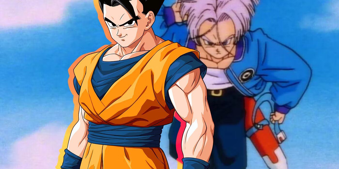 Vendo Trunks conta que é filho de Vegeta e Bulma