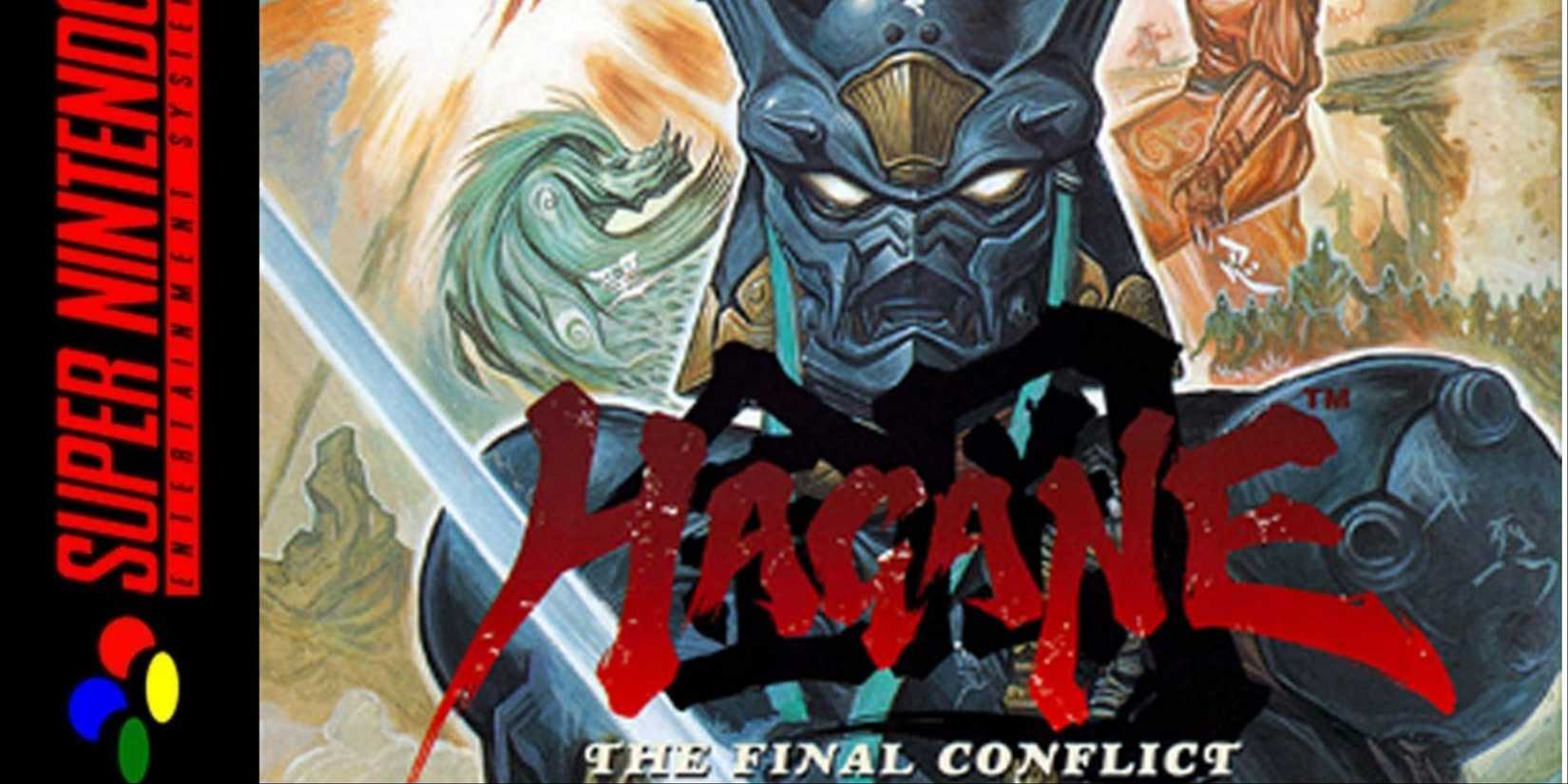Hagane: The Final Conflict SNES game cover