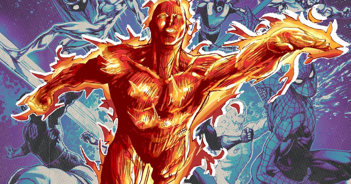Marvel's Ultimate Universe unveils Human Torch's new design - as THE VISION Marvel's Ultimate Universe unveils Human Torch's new design - as THE VISION