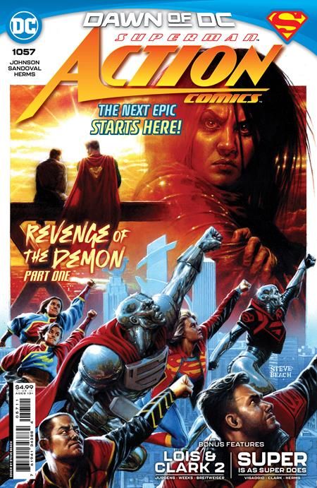 Capa da Action Comics #1057.
