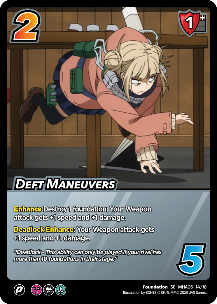 Exclusive Spoilers for The Himiko Toga MHA Jet Burn Deck