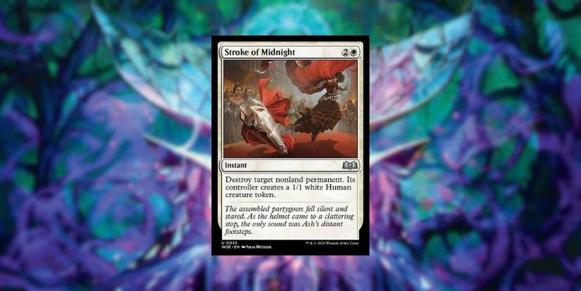 stroke of midnight mtg card Stroke of Midnight [33] [Wilds of Eldraine] [Foil] – Face to Face Games