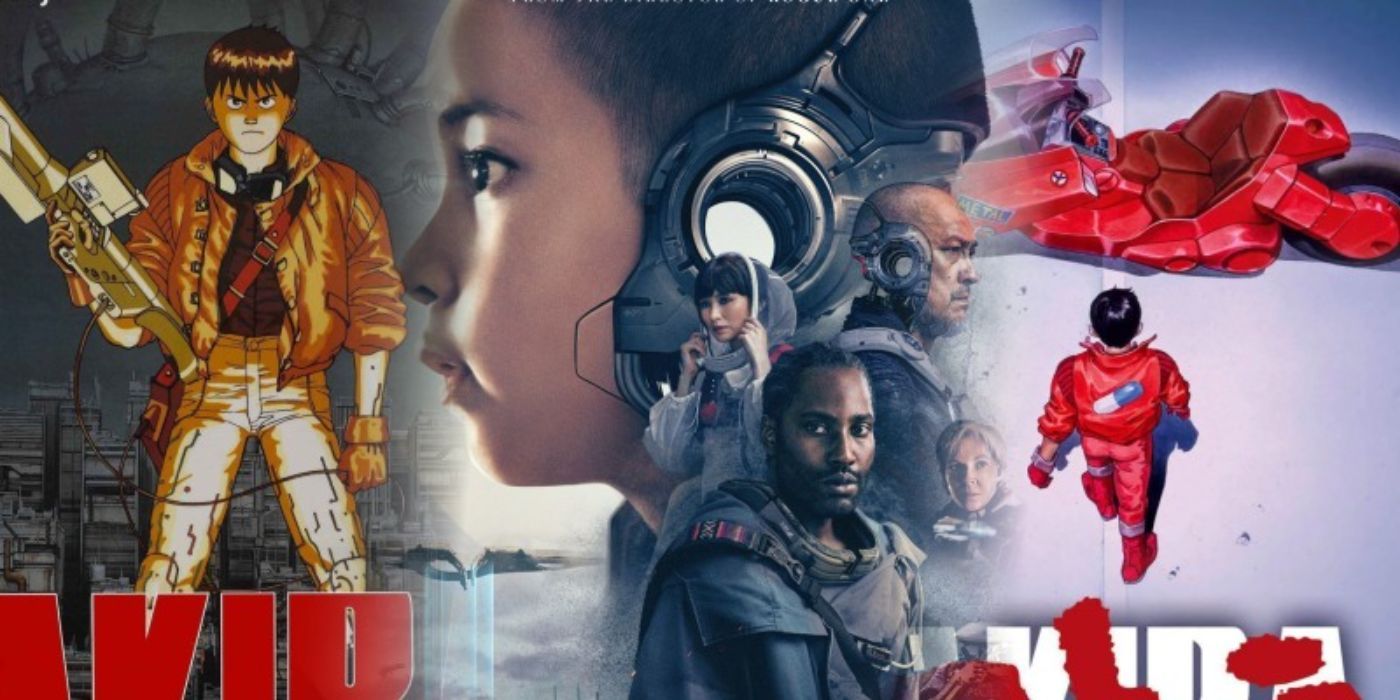 The posters for the Akira anime movie and Gareth Edwards' The Creator.