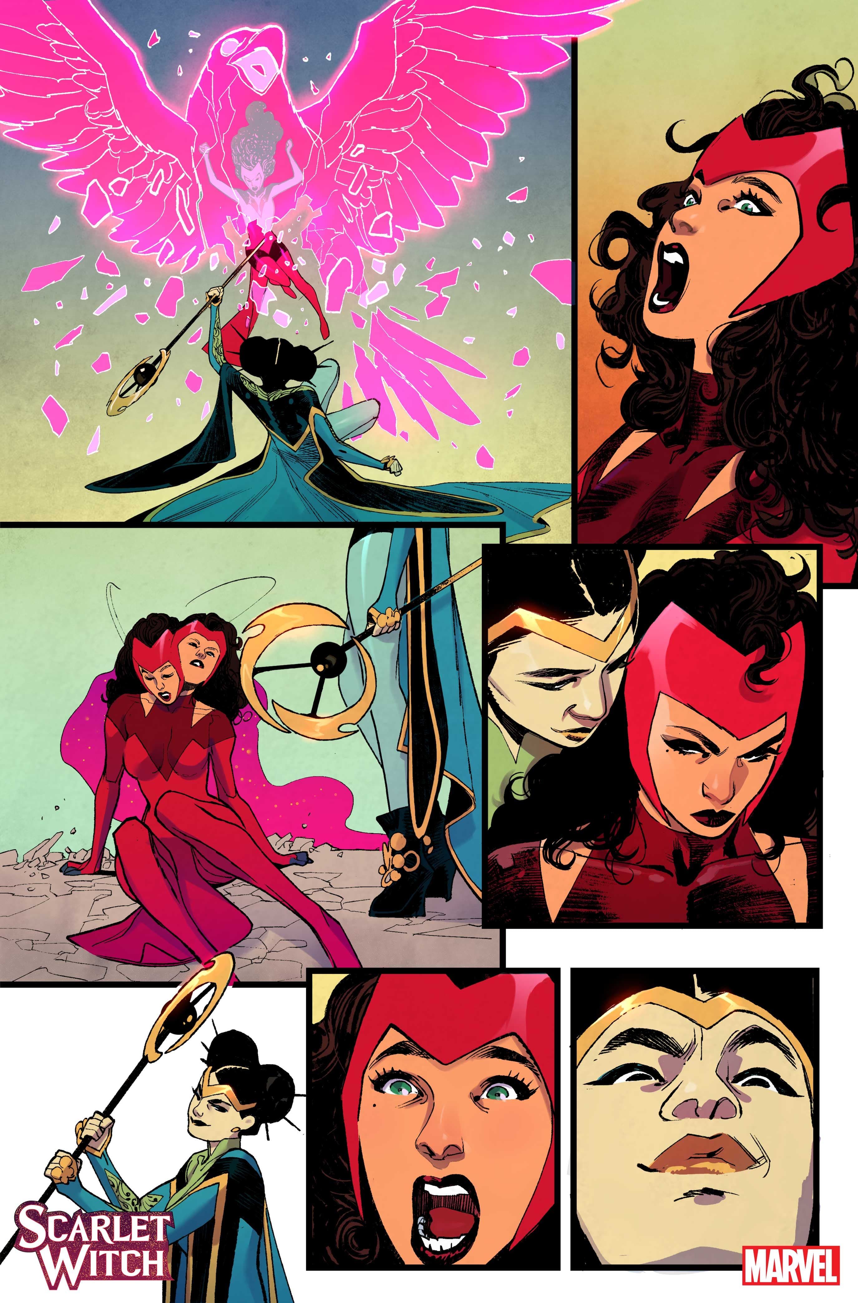 Marvel Releases Preview For Scarlet Witch