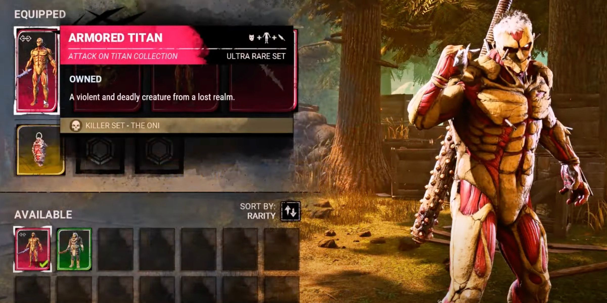 DBD AoT Skins, Ranked