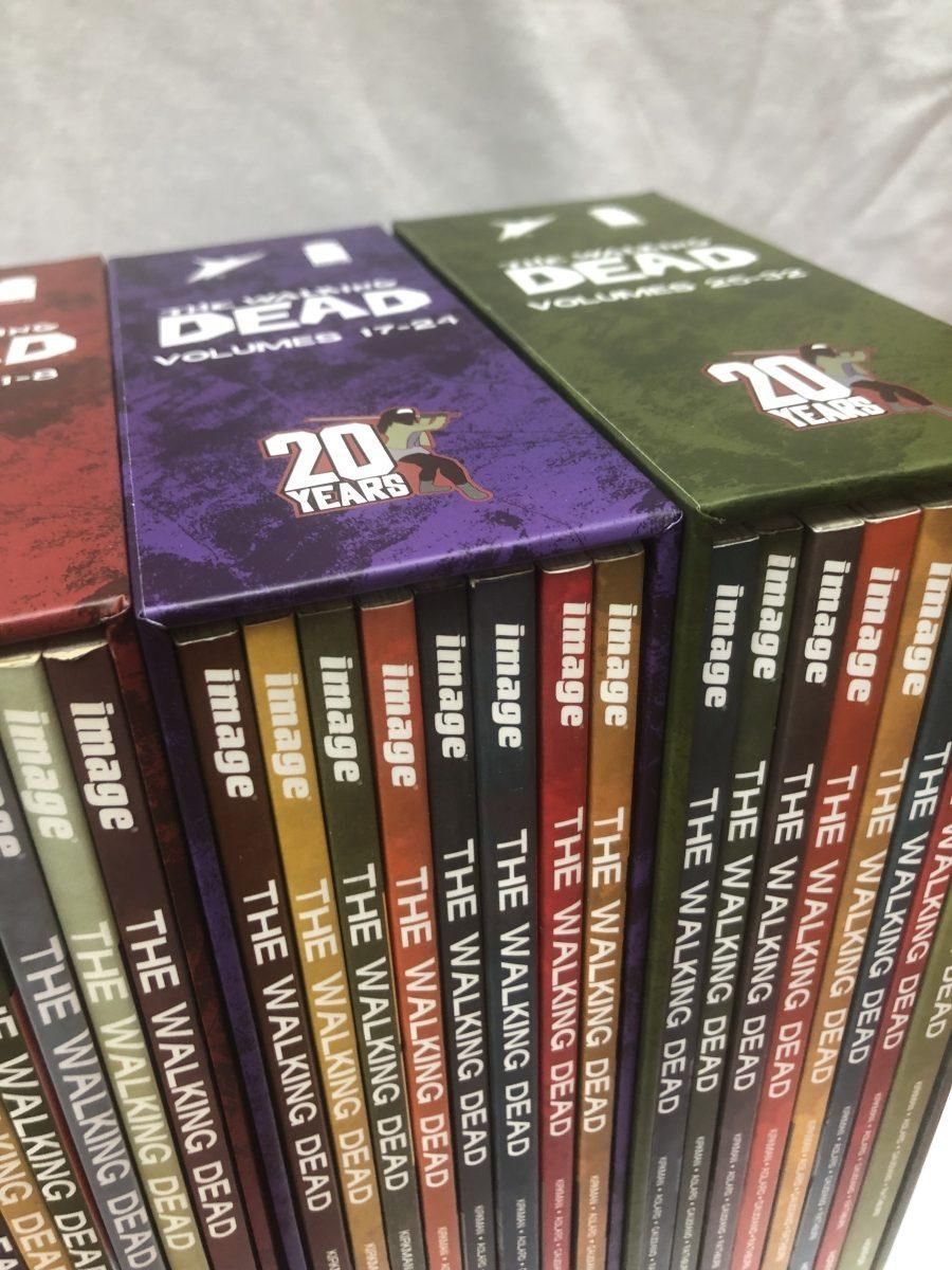 新品未開封 Walking Dead Autograph コレクション2箱セット Image Comics Reveals The Walking Dead 20th Anniversary Box Sets