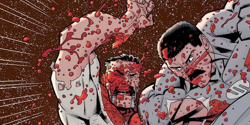 Invincible Getting Beat Invincible: 10 Best Fights In The Comics, Ranked