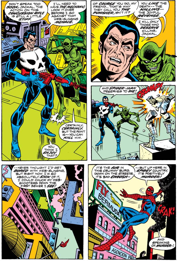 Hand Ripping Book 50 Years Ago, the Punisher Made His Dramatic Comic Book Debut