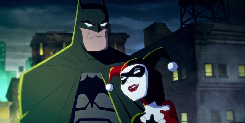 Batman and Harley Quinn in the Harley Quinn pilot.