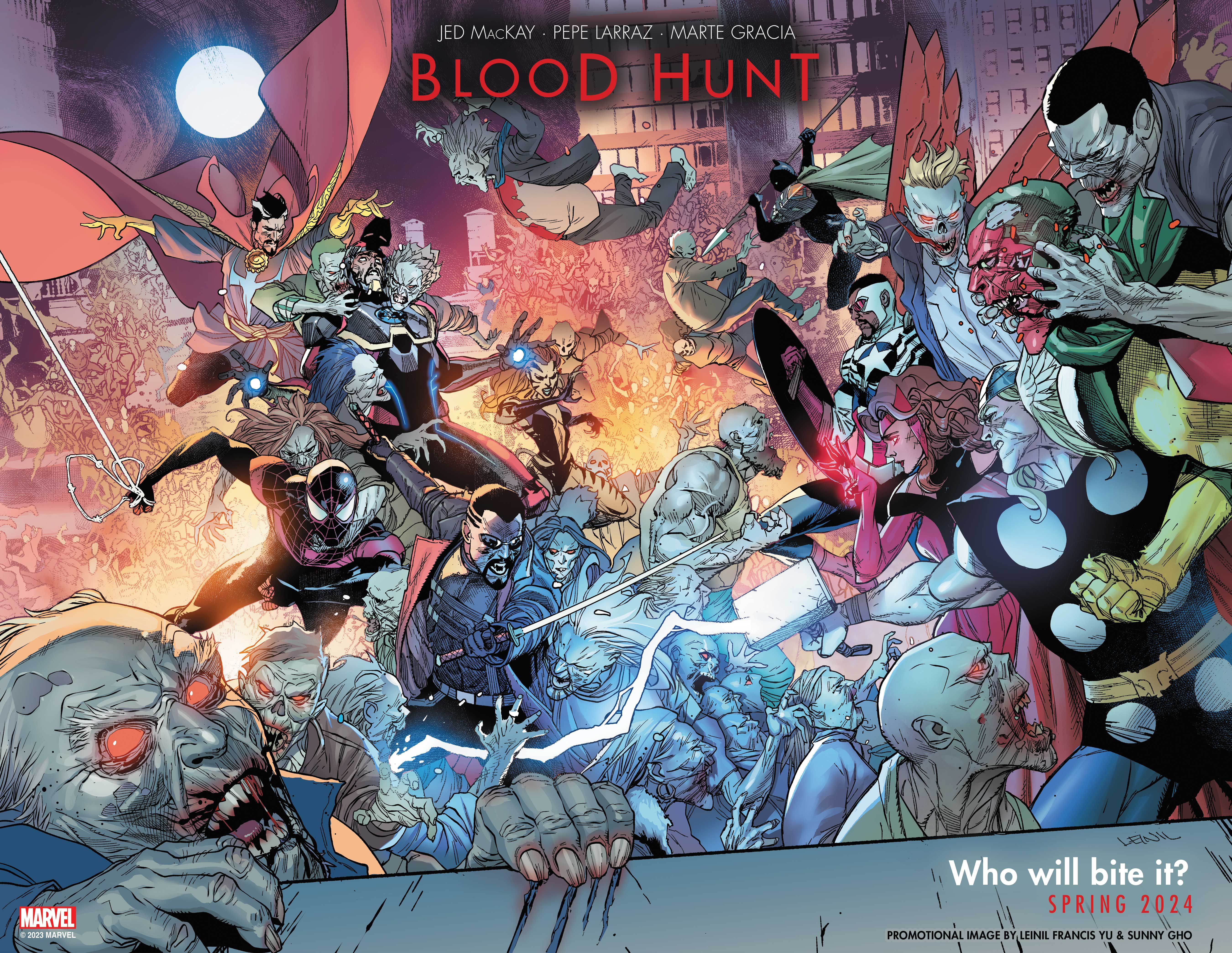 NYCC: Marvel Announces Vampire-Themed Crossover, 'Blood Hunt'