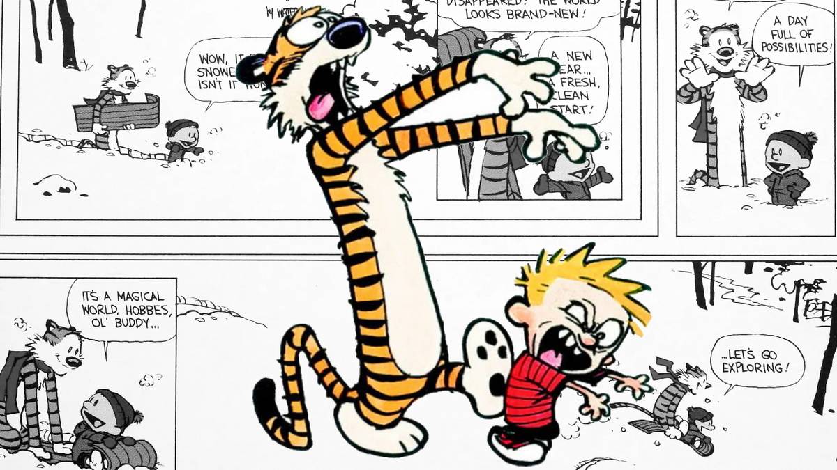 Calvin Evil Grin