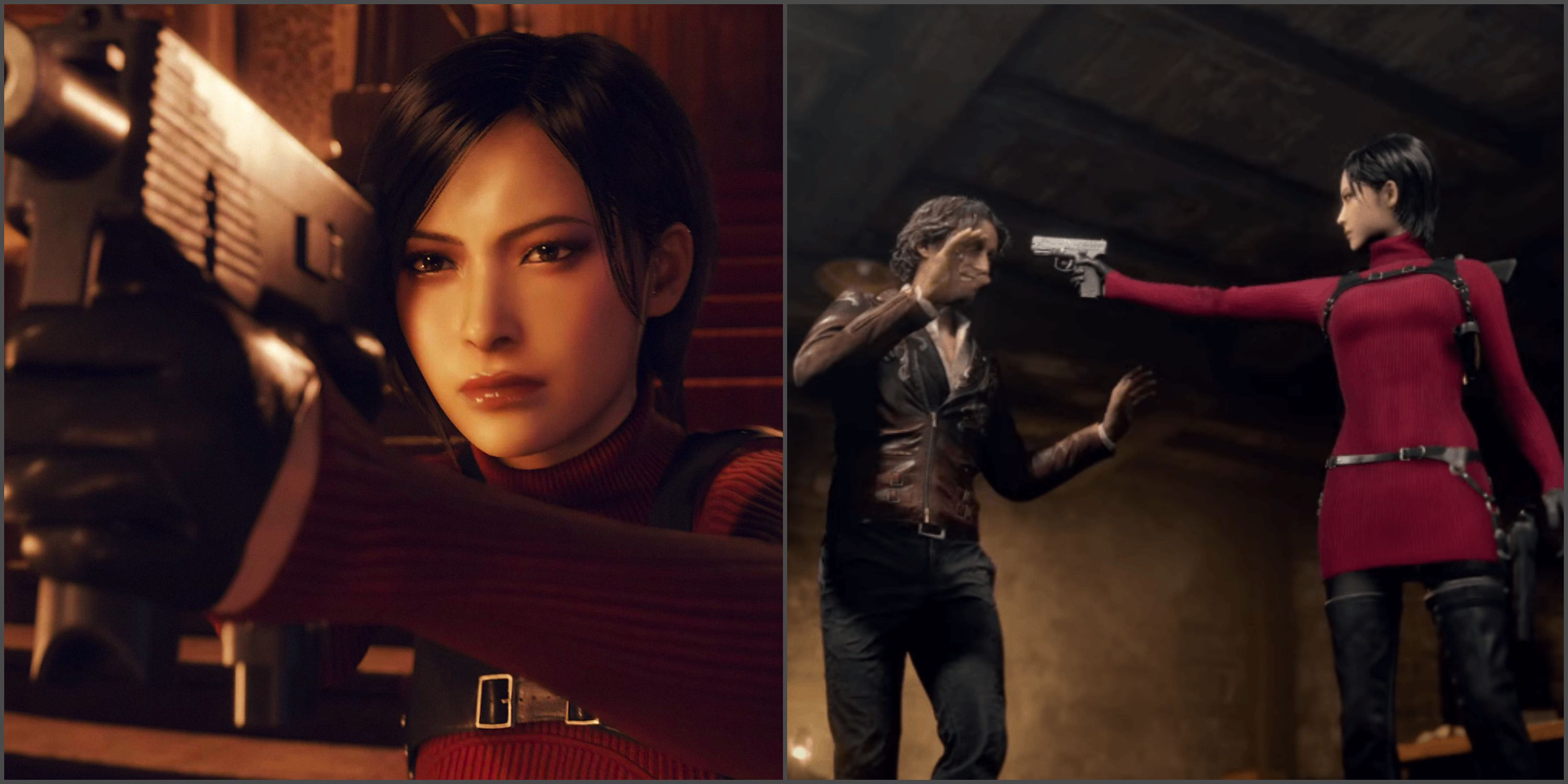 These Resident Evil 2 mods replace Leon and Claire with Geralt and