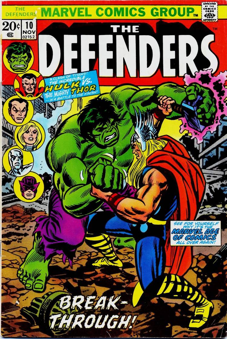 A capa de Defenders #10