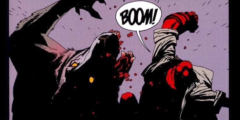 Hellboy Wolves Hellboy: The Wolves of Saint August Is A Great Horror Comic For Halloween
