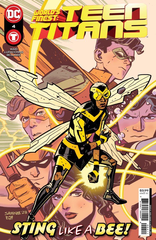 O melhor do mundo: capa de Teen Titans #4.