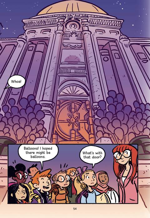 EXCLUSIVE: Read a Comic Excerpt from Escape from Mr. Lemoncello's Library