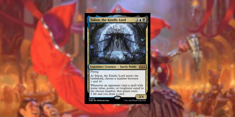 talion mtg card Talion, the Kindly Lord [215] [Wilds of Eldraine] [Foil] – Face to Face  Games