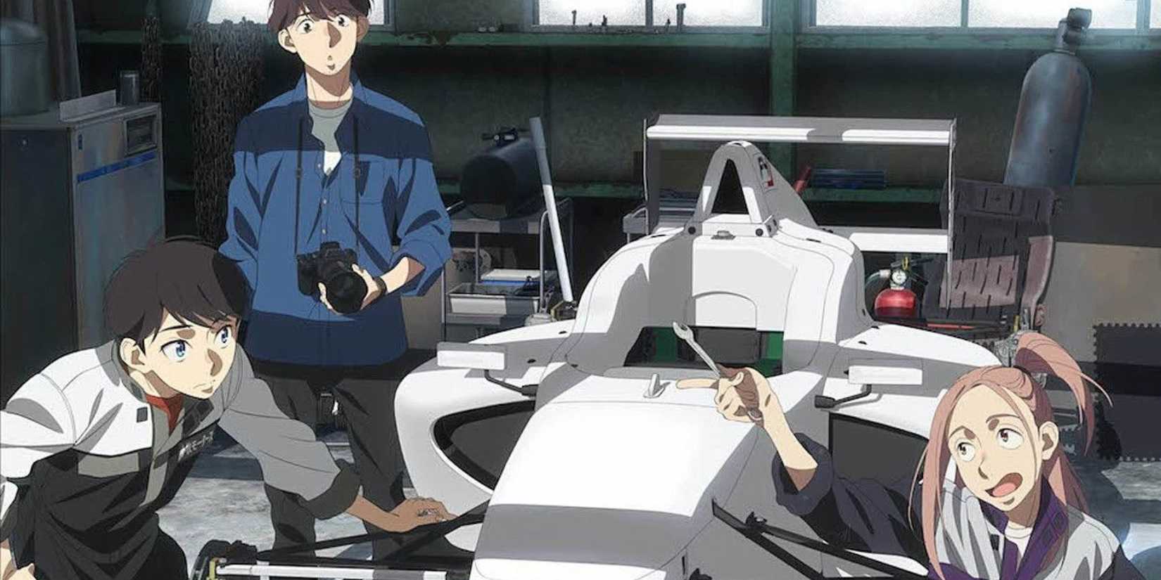 Team Komaki Motors from Overtake anime.