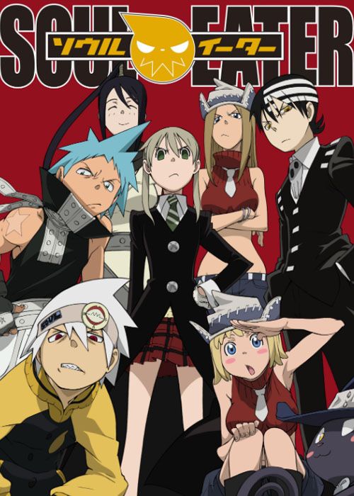 Personagens de Fire Force e Soul Eater em pôster colaborativo