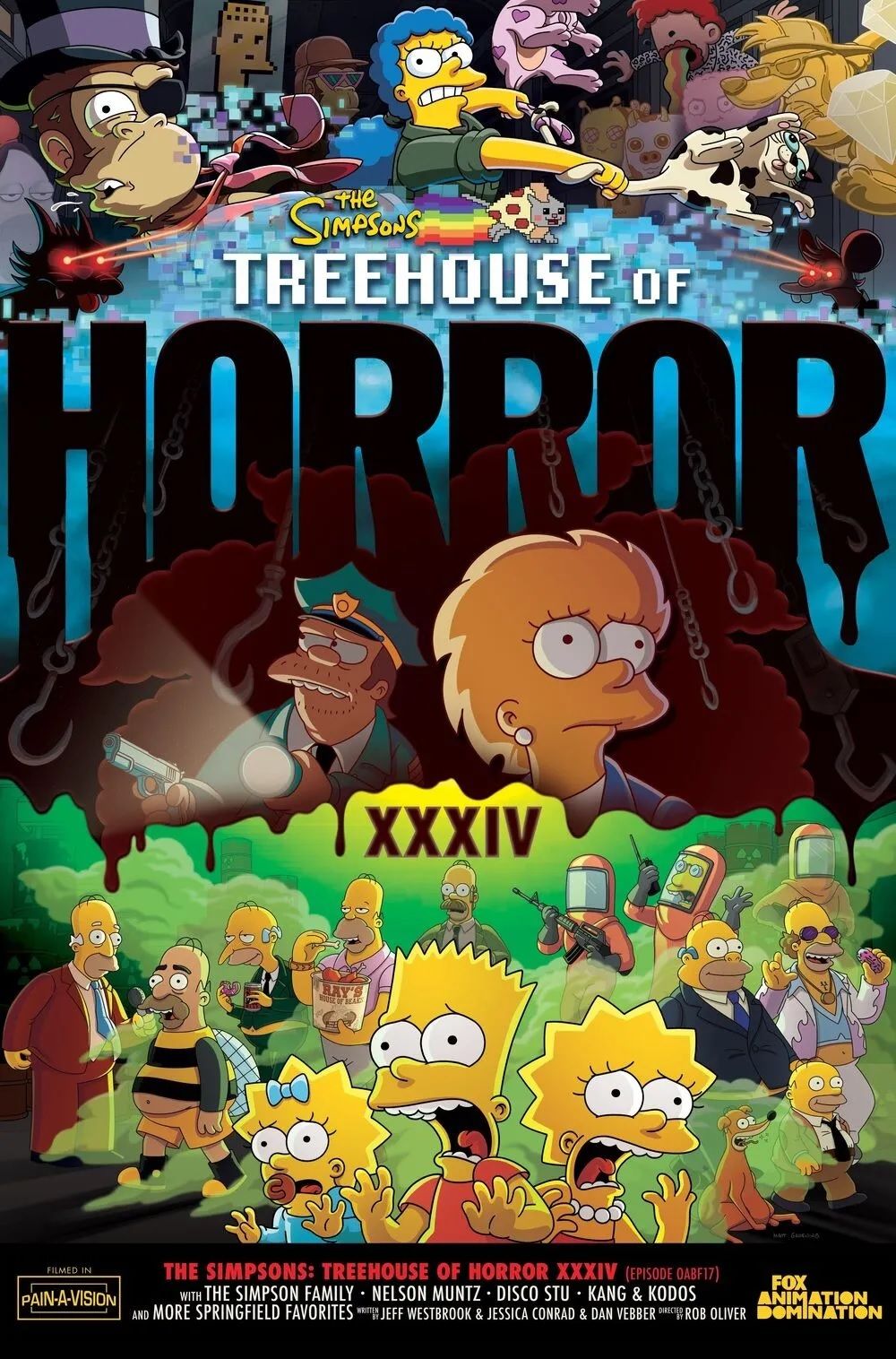 The Simpsons Reveals Synopsis for Treehouse of Horror XXXIV