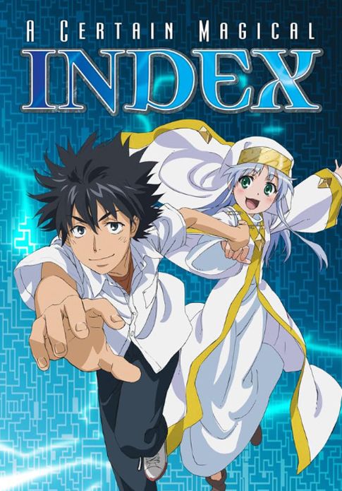 a certain magical index anime poster