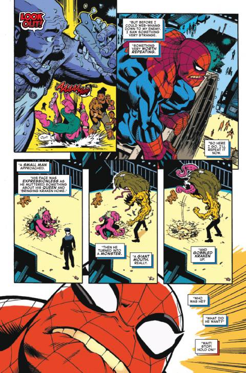 EXCLUSIVE: Spider-Man Tries to Protect His Demonic Bizarro, Rek-Rap