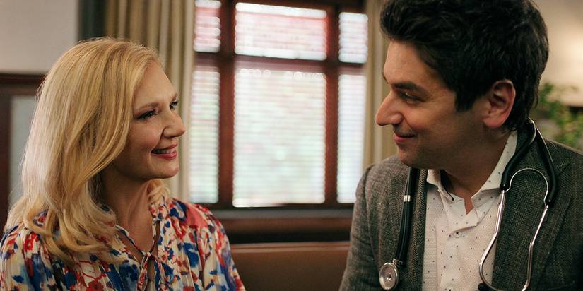 Cam and Muriel smile in Virgin River 