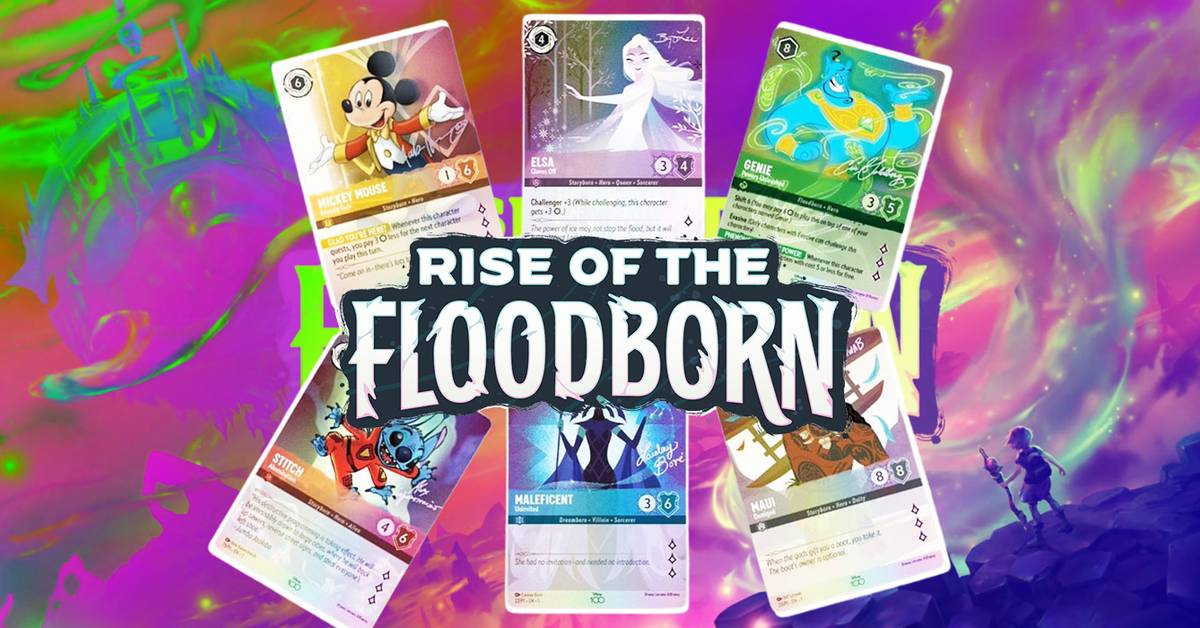 Disney's Lorcana: Rise of the Floodborn Starter Decks