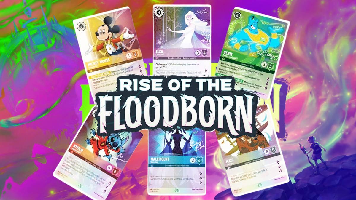 Disney's Lorcana: Rise of the Floodborn Starter Decks Disney's Lorcana: Rise of the Floodborn Starter Decks